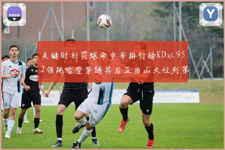 关键时刻罚球命中率排行榜KD以952领跑哈登紧随其后亚历山大位列第六